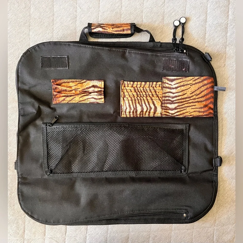 MESSERMEISTER 8 Pocket Heavy Duty Nylon Padded Knife Travel Roll Bag Orig $60